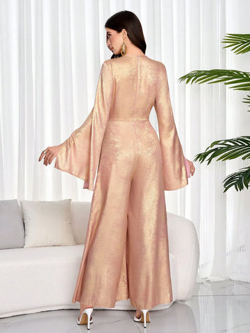 2024 Autumn And Winter Women's Split Jumpsuit, Daily Casual Halloween Party Outdoor Clothing