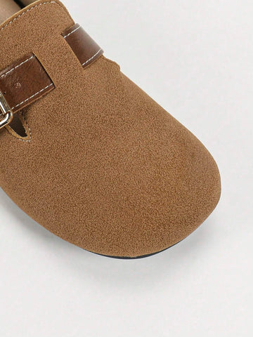 2024 Autumn New Thick Heel Pumps Women, Retro Low Platform Closed Toe Work Shoes, Small Size