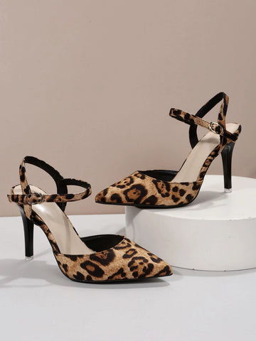 2024 New Arrival Fashionable Versatile Thin Heel High Heels French Breeze Sandals For Women