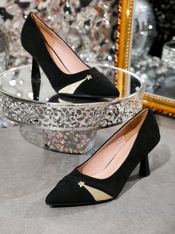 2024 New Spring Elegant French-Style Formal Dress High Heel Pumps For Women,