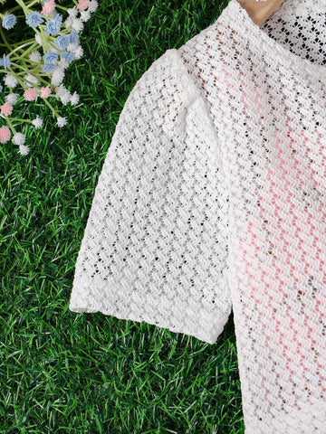 2pcs/Set Girls' Spaghetti Strap Dress Set, Summer Style Sweet Floral Print Girls' Dress