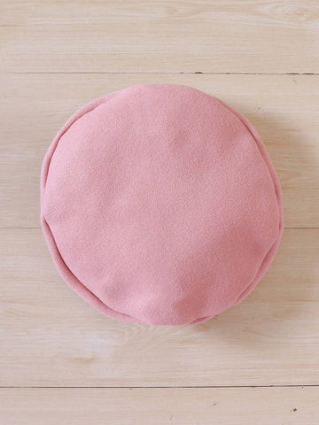 2pcs/Set Girls Woollen Short Jacket + Jumper Dress, Comes With Bow Beret Hat, Autumn/Winter