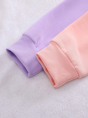 2pcs/Set Or Multi-Pack Strawberry Print Fashionable Pullover Sweatshirt, Trendy Casual For Autumn/Spring