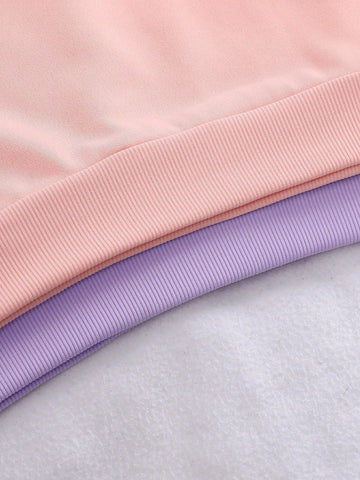 2pcs/Set Or Multi-Pack Strawberry Print Fashionable Pullover Sweatshirt, Trendy Casual For Autumn/Spring