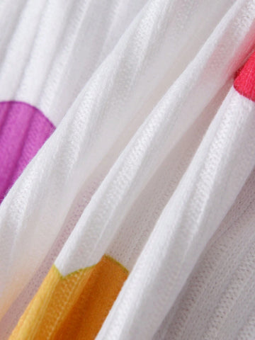 2pcs/Set Young Girl Flower Print Decorated Button Casual Dress, Including 1pc Dusty Rose Dress, Cute And Casual, Fit For Autumn & Winter New Arrival