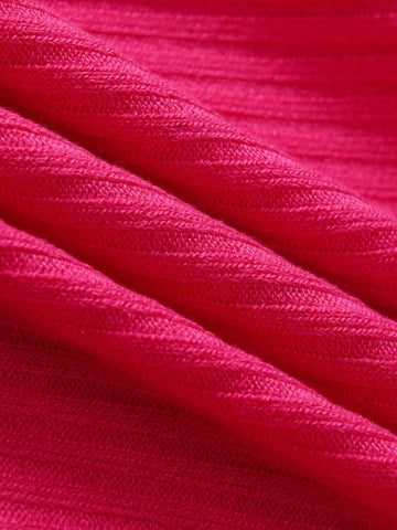 2pcs/Set Young Girl Flower Print Decorated Button Casual Dress, Including 1pc Dusty Rose Dress, Cute And Casual, Fit For Autumn & Winter New Arrival