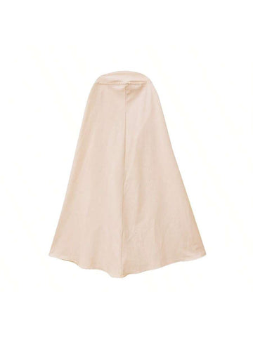 2pcs/Set Young Girl Long Sleeve Bowknot Maxi Dress + Headscarf