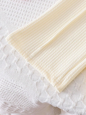 3pcs/Set Young Girl Fashion Casual Long Sleeve Top + Floral Print Camisole + Matching Pants Outfit