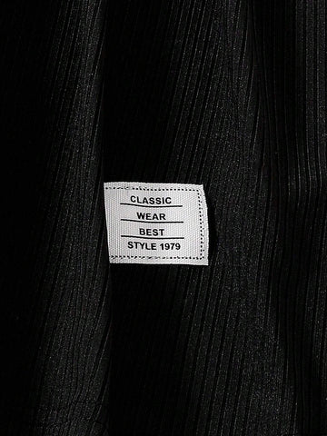 3pcs/Set Young Girl Knit Solid Color Cap Sleeve Fitted Casual Dress Set