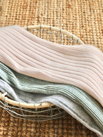 3pcs/Set Young Girl Knitting Solid Color Round Neck Fitted Casual Dress Set