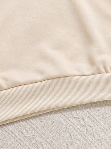 3pcs Set Girls Letter Printed Hooded Long Sleeve Casual Sweatshirts, For Autumn/Winter