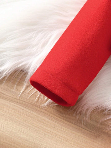 3pcs Young Girl Casual Elegant Ladylike Sweet Cute Retro Jacket/Coat And Sleeveless Dress With Hat Set