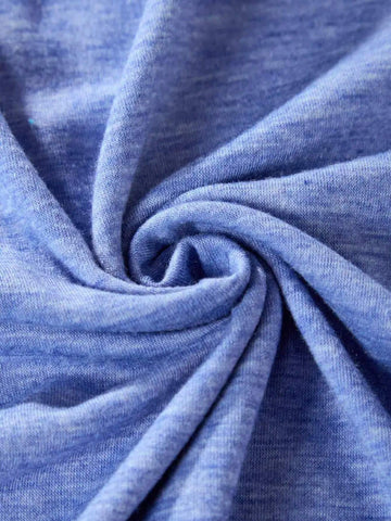 4pcs Girls' Solid Color Round Neck Short Sleeve Casual T-Shirts, Summer