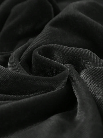 Acelitt Women's Solid Color Sleeveless Halter Flare Jumpsuit