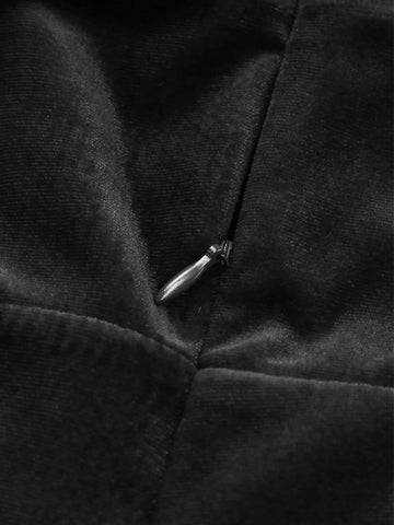 Acelitt Women's Solid Color Sleeveless Halter Flare Jumpsuit