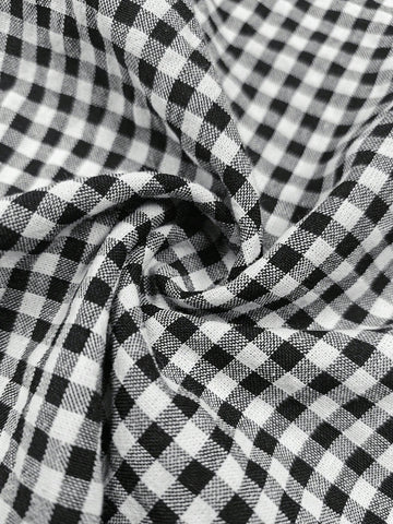 Active Grid Pattern Women Shirt - Classic Polyester Round Neck Blouse,