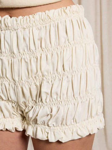 AiiRZ Shirred Bloomer Short