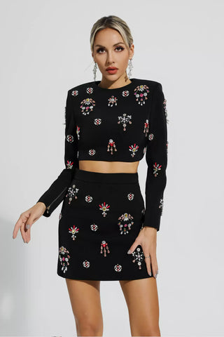 Amirah Crystal Embellished Set