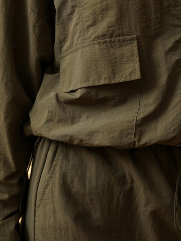 Anewsta Solid Color Casual Workwear 2pcs/Set