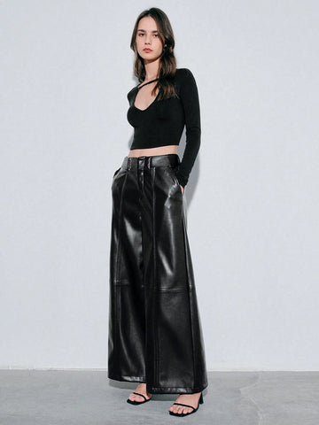 Anewsta Wide Leg Pants For Women