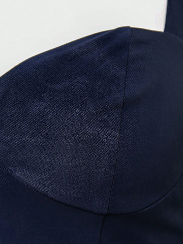 Crop Cami Top & Split Thigh Skirt Set