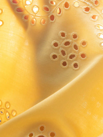 Aveloria Modichic Elegant Vintage Style Casual Round Neck Embroidered Hollow Lace Trim Loose Fit Women Short Blouse