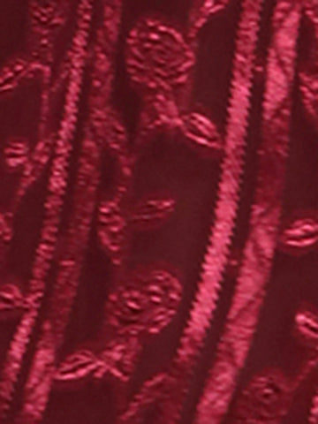 Modichic Women's Single-Breasted Elegant High-End Jacquard Long Sleeve Shirt