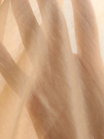 Aveloria Rosie French Romantic Satin Collar Double Layer Ruffle Trim Tie Neck Long Sleeve Midi Blouse Top, Women Spring Outwear