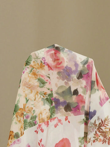 Aveloria Rosie Women Floral Print Layered Decorative Blouse