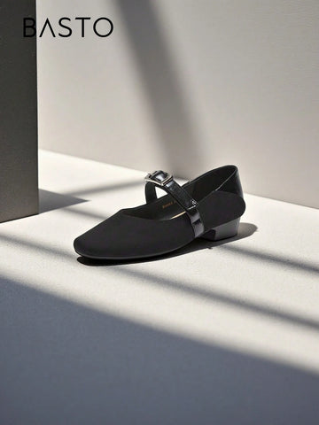 Mary Jane Low Heels Women Flats, Classic Fashion Personality Casual Elegant Comfortable Versat