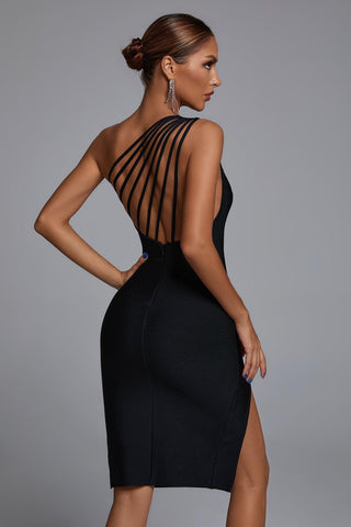 Barbara One Shoulder Cocktail Dress