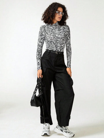 Womens Printed Bodysuit