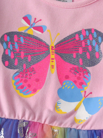 Spring Autumn Princess Girls Dresses Long Sleeve Children's Clothing Cotton Toddler Young Girl Dress