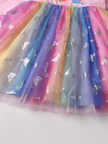 Spring Autumn Princess Girls Dresses Long Sleeve Children's Clothing Cotton Toddler Young Girl Dress