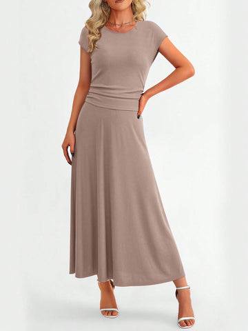 BTFBM Knit Tee & A-Line Maxi Skirt Set