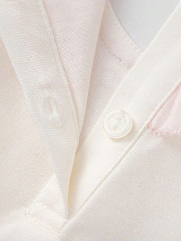 Balabala Girls' Dress, Sweet And Delicate Embroidered Mesh Skirt For Autumn, Lovely Young Girl' Outfit