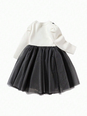 Balabala Balabala Young Girl Dress, Girls' New Princess Dress For Fall