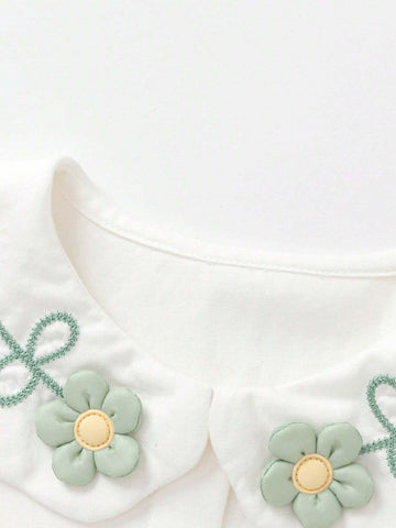 Balabala Balabala Young Girls Dress Autumn Lovely Peter Pan Collar A-Line