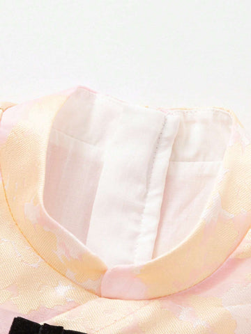 Balabala Young Girl Dress, Summer Wear, Princess Elegant And Sweet Style, Bowknot Dress