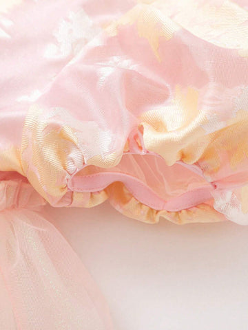 Balabala Young Girl Dress, Summer Wear, Princess Elegant And Sweet Style, Bowknot Dress
