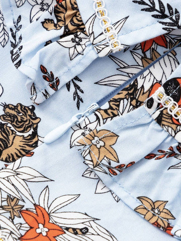 Balabala Children's Skirt, Autumn Fashion, Girls' Baby Dress With Cartoon Prints