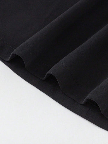 Balabala Girls' Dress Kids' Summer Color Block Patchwork Sleeveless Dress Fashion A-Line Dress With Bowknot