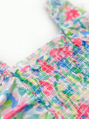 Balabala Girls' Skirt Children's Dress 2024 New Summer Children's Dress