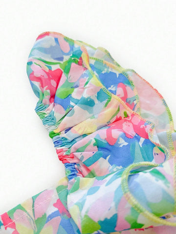 Balabala Girls' Skirt Children's Dress 2024 New Summer Children's Dress