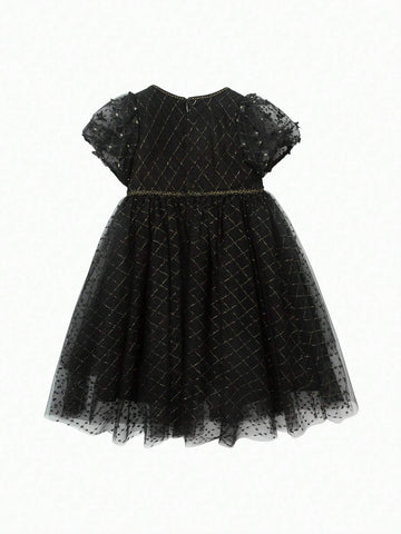 Balabala Girls' Skirt, Children's Sweet Summer Dress, Girls' Baby Dress, Princess Puffy Skirt