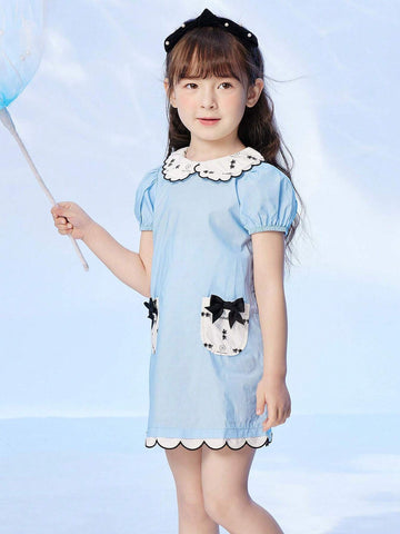 Balabala Girls' Summer Dress, Children's Wear, Summer Style
