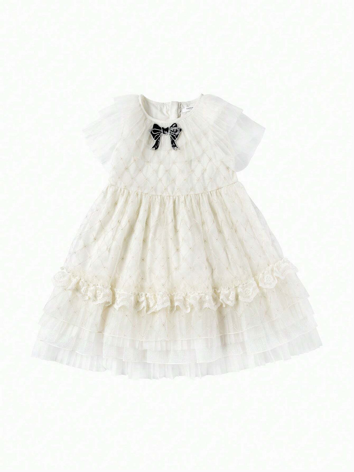 Balabala Kids' Dress Girls' Gorgeous Princess Dress, Fashionable And Stylish
