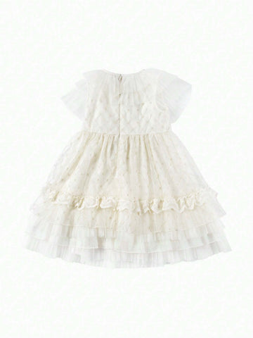 Balabala Kids' Dress Girls' Gorgeous Princess Dress, Fashionable And Stylish