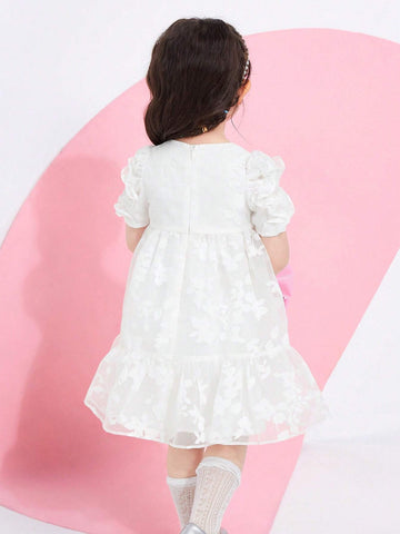 Balabala Kids' Dress, Girls' Princess Dress For Summer, Sweet And Fashionable