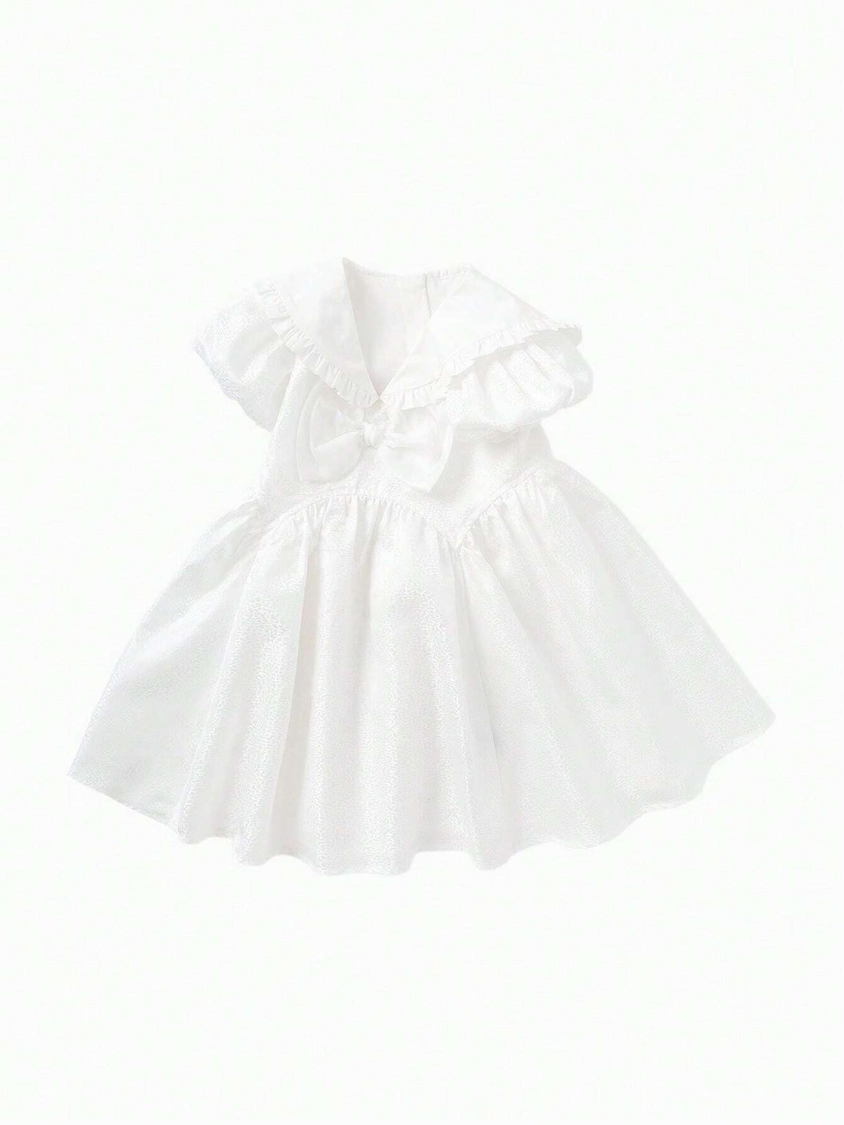 Balabala Kids' Summer Dress Bowknot Floral Girls' Dress